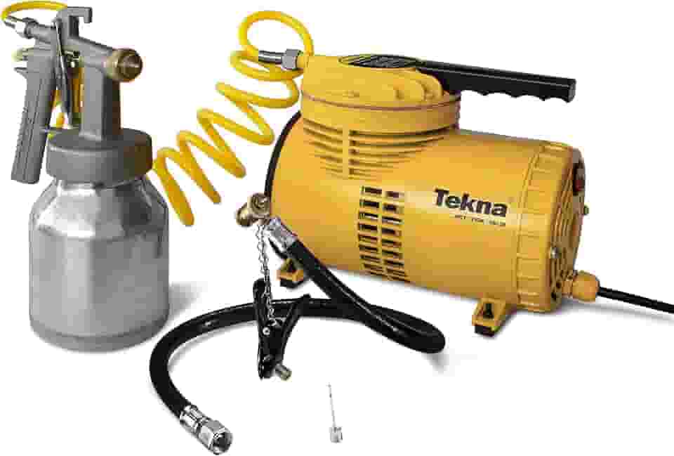 Tekna Compressor De Ar Direto Bivolt Cd1.2Bk Com Kit