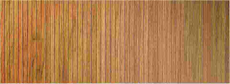 Painel Cabeceira Ripada Cama Casal Box Mdf Decoração Quarto (Freijó)