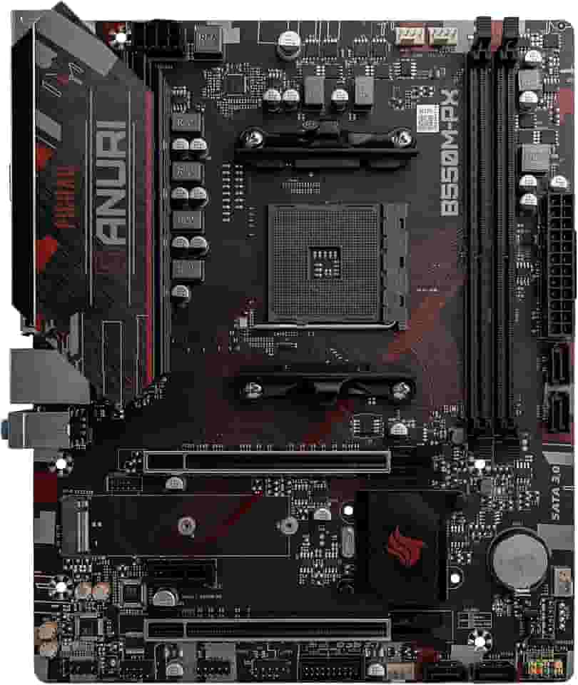 Placa Mae Pichau Danuri B550M-PX | DDR4 | Socket AM4 | M-ATX | Chipset AMD B550 | PCH-DNRB550M-PX