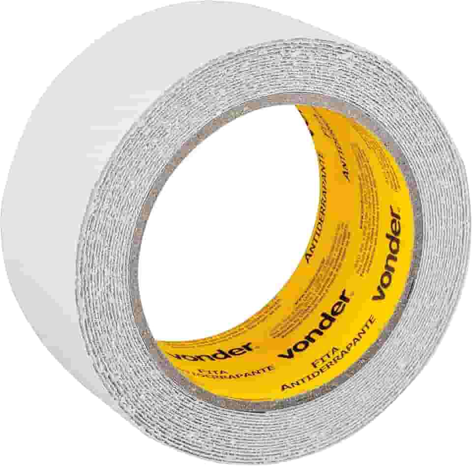 Fita Antiderrapante, 50 Mm X 5 M, Transparente Vonder.
