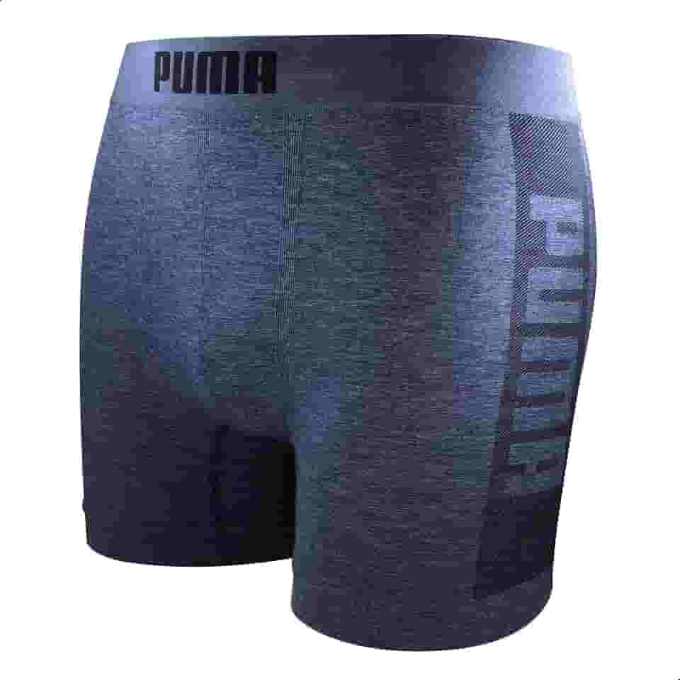 Cueca Boxer Puma Sem Costura Poliamida Sport Dry Fit Masculina