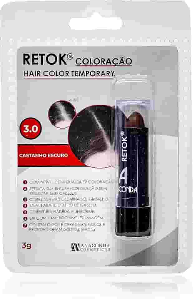 Anaconda Retok Coloração Castanho Escuro