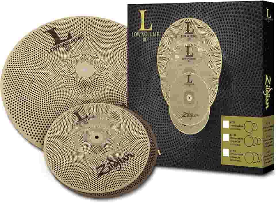 Avedis Zildjian Company Pacote de pratos de baixo volume L80 - LV38
