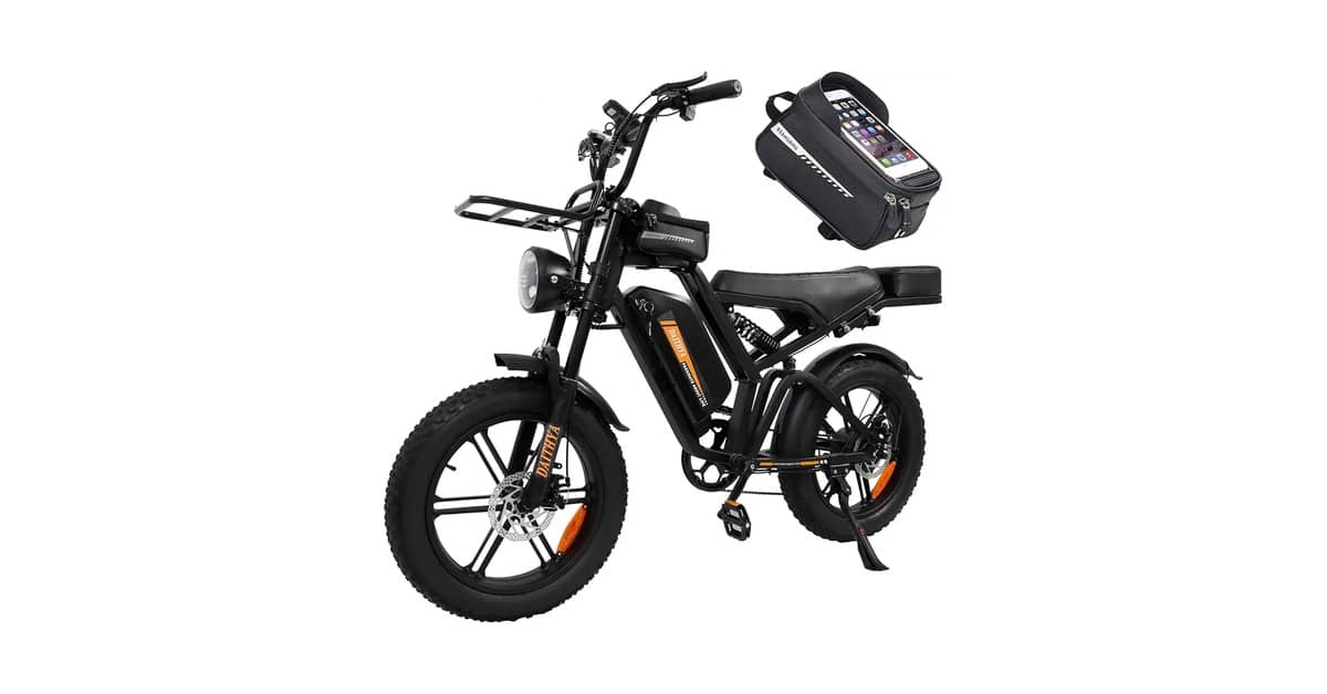 Bike Elétrica Melhor Custo-Benefício: 8 Modelos Potentes