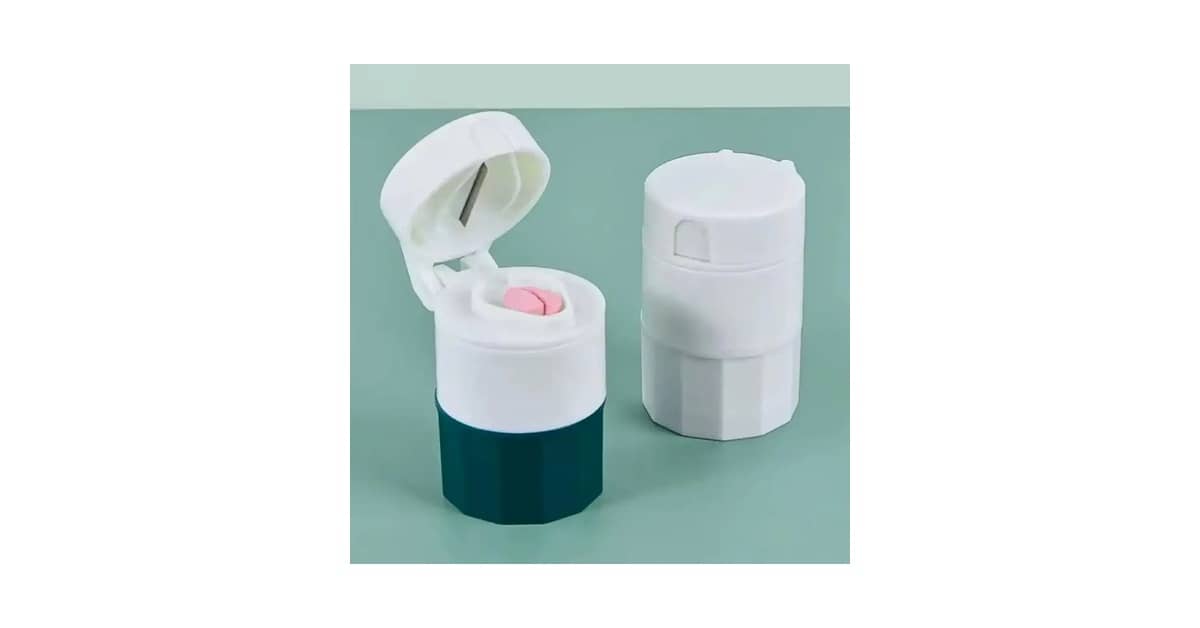 Cortadores de Comprimidos com Porta Comprimidos Reviews: Os 10 Melhores