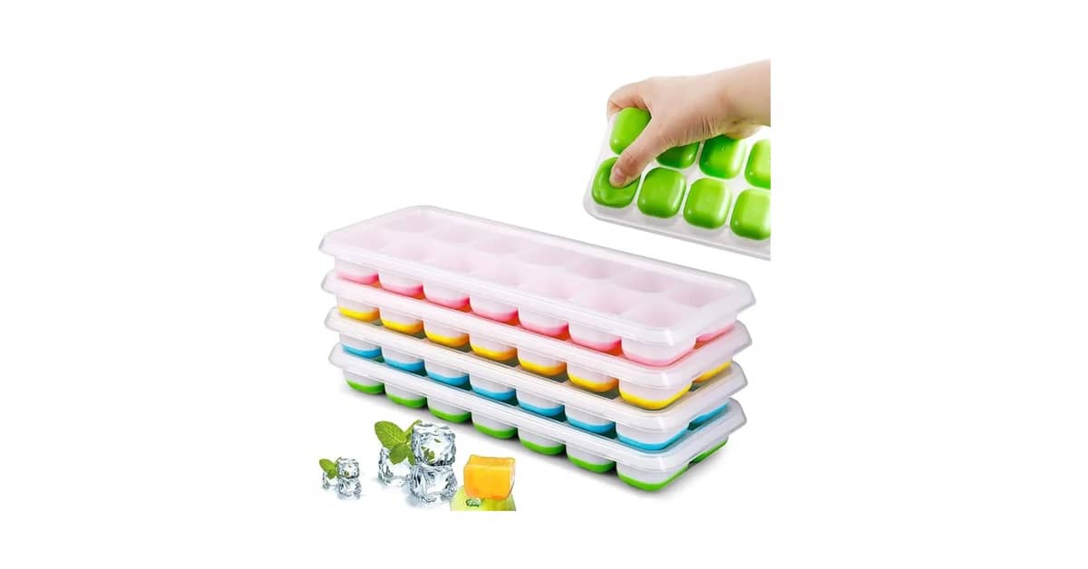 Formas de Gelo de Silicone Com Tampa Reviews: Guia Das 10 Melhores