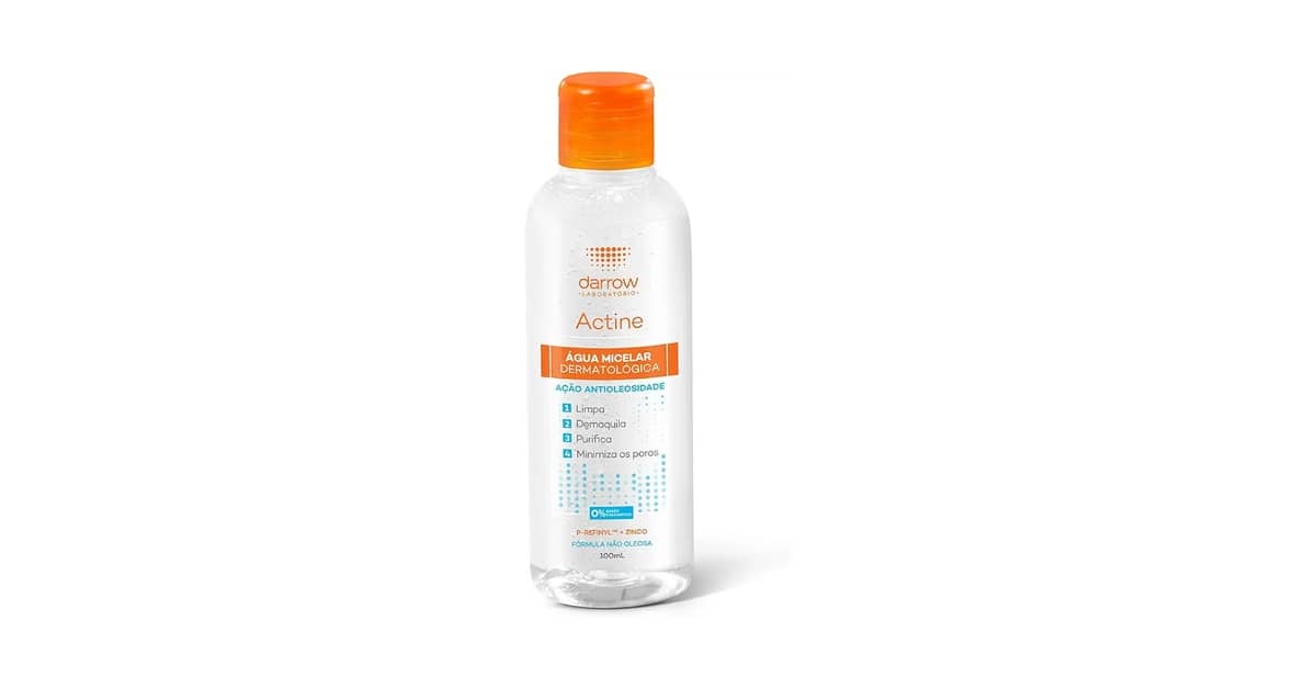 Melhor Água Micelar para pele Acneica: 7 Opções para Controlar a Oleosidade