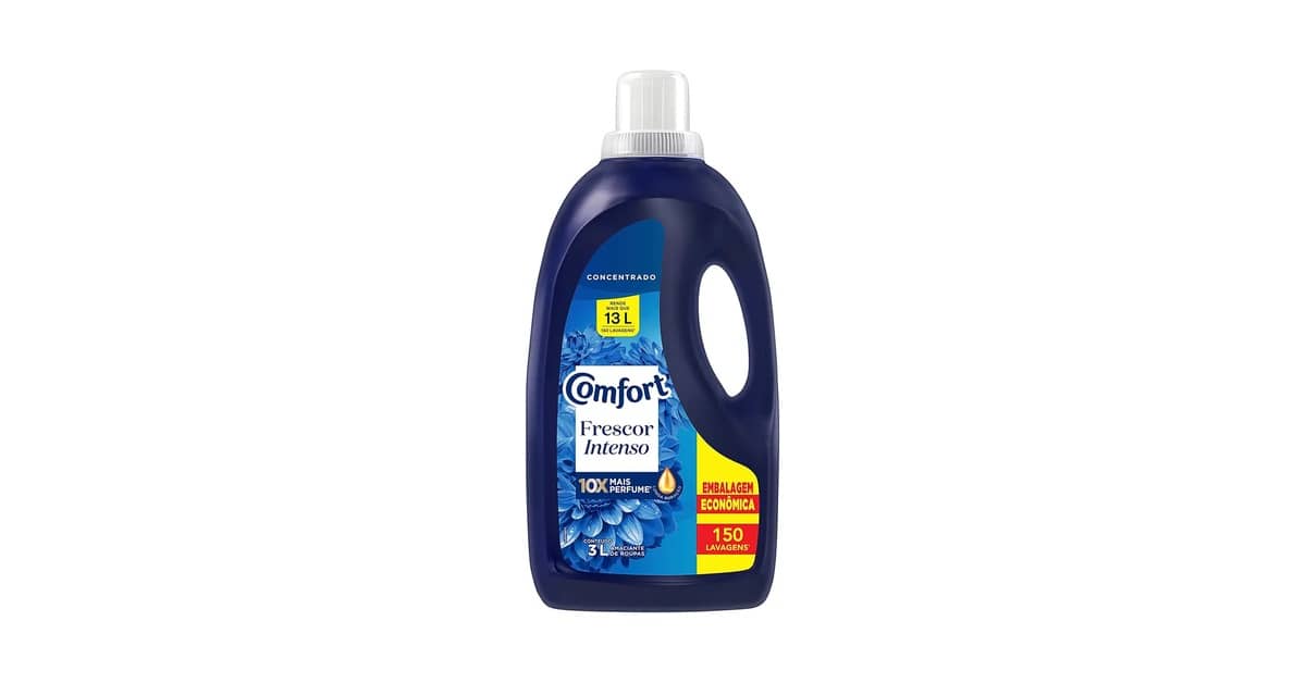 Melhor Amaciante Comfort: Frescor e Cuidado em Cada Lavagem!