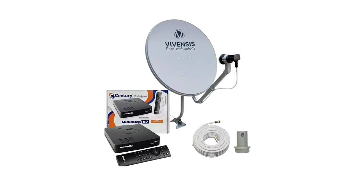 Melhor Antena Parabólica: 5 Kits Completos para Sinal HD