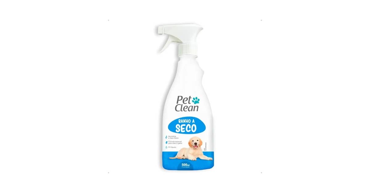Melhor Banho a Seco para Cachorro: 10 Opções Práticas