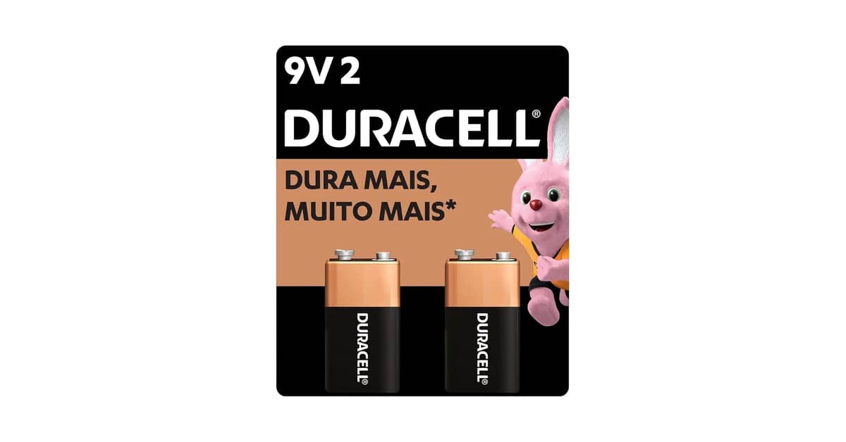 Melhor Bateria 9V: Alcalina ou Zinco?