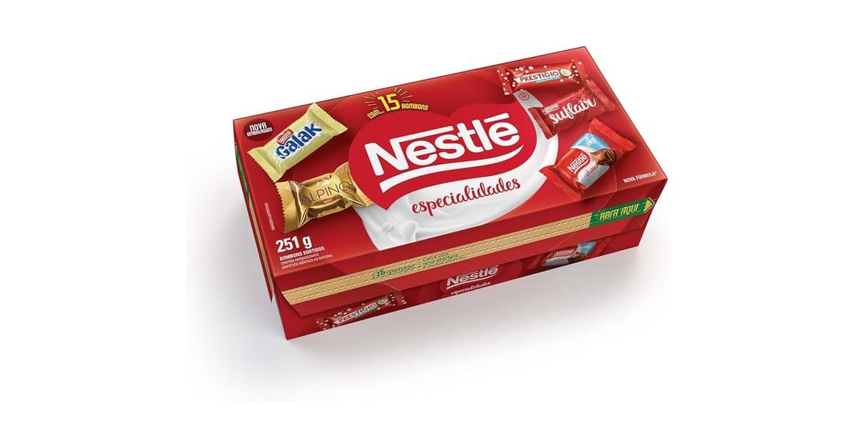 Melhor Bombom da Nestle: Descubra o Sabor Irresistível!