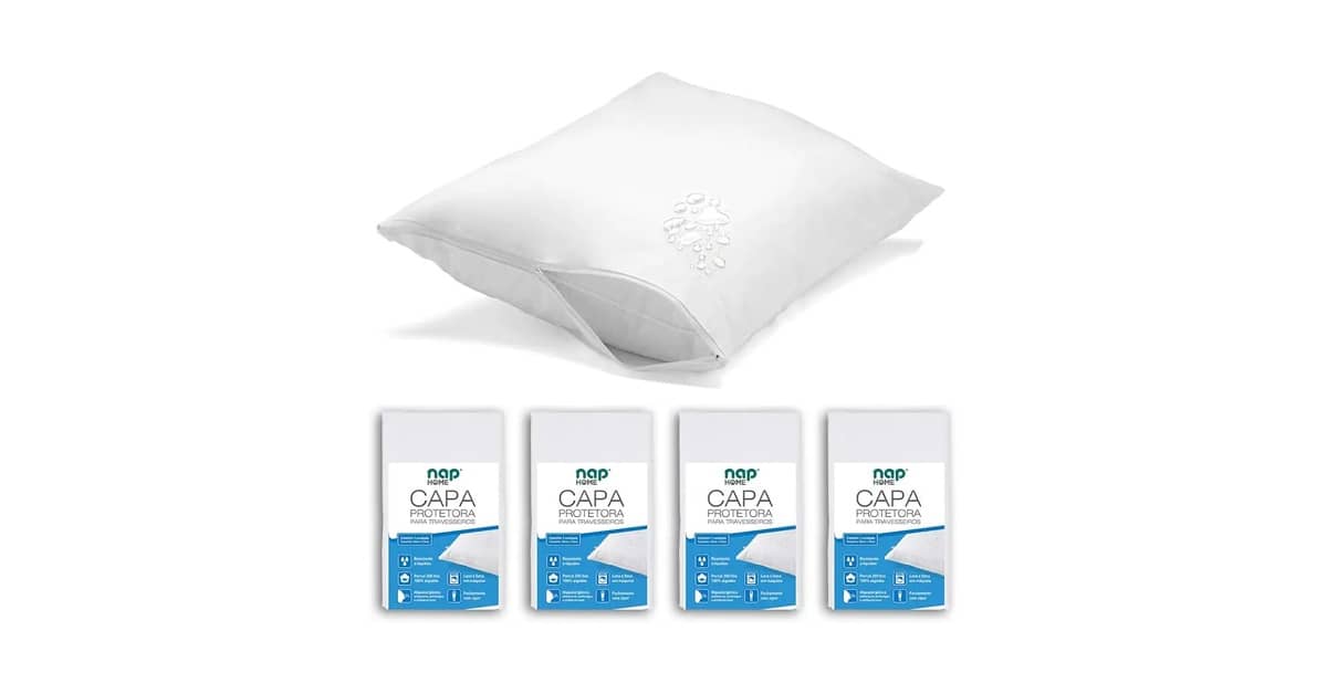 Melhor Capa de Travesseiro Impermeável: 10 Modelos Silenciosos e Antiácaro