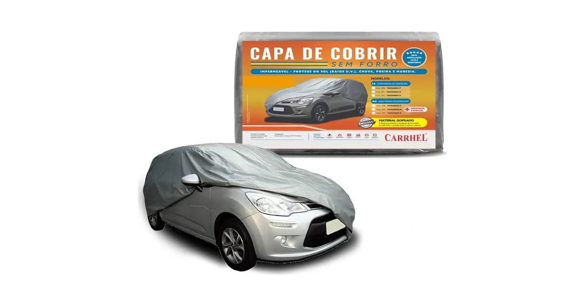 Melhor Capa para Cobrir Carros: Proteção Total Contra Sol e Chuva!