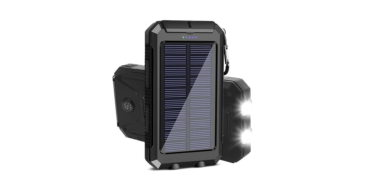 Melhor Carregador de Celular Solar: 8 Opções Portáteis