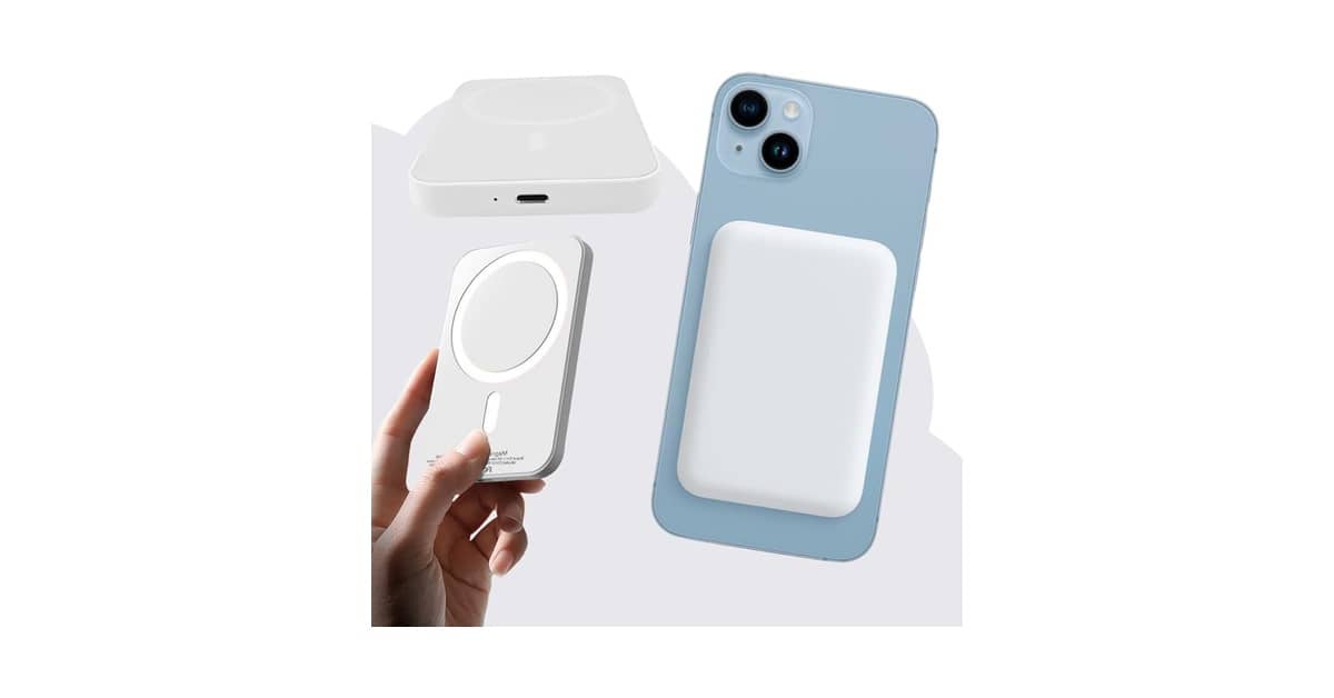 Melhor Carregador Portátil para iPhone 15: Potência e Magia