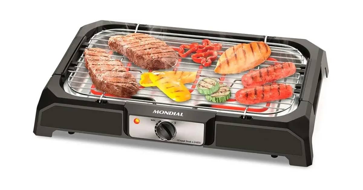 Melhor Churrasqueira Elétrica Portátil: 10 Opções Potentes