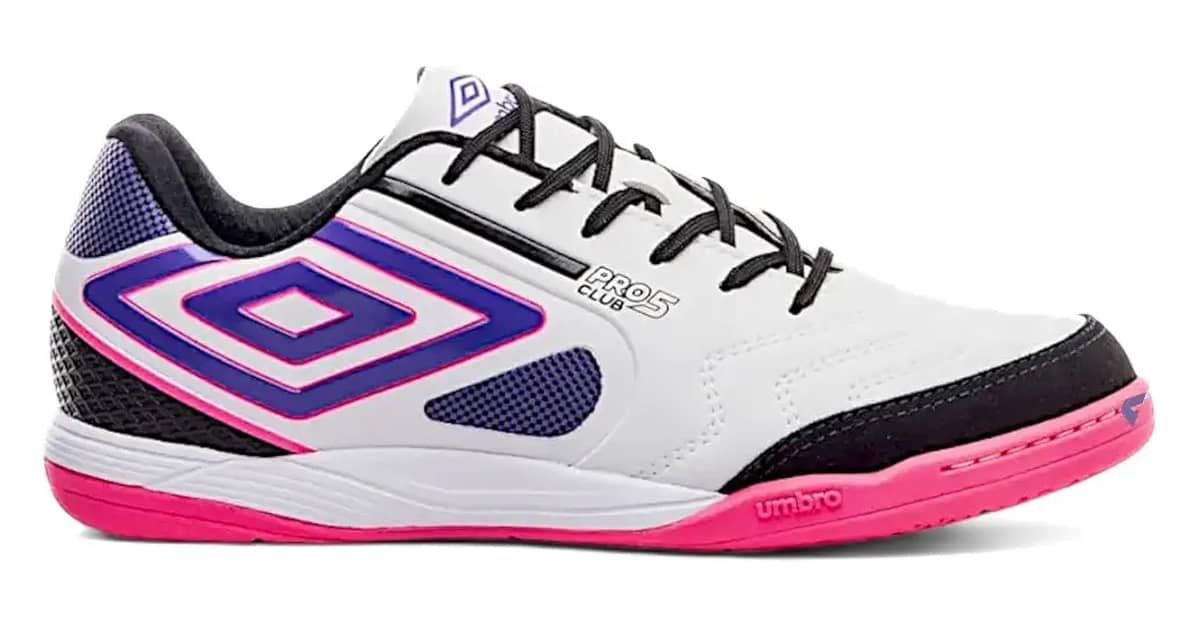 Melhor Chuteira de Futsal da Umbro: Pro 5 Bump Club em Destaque