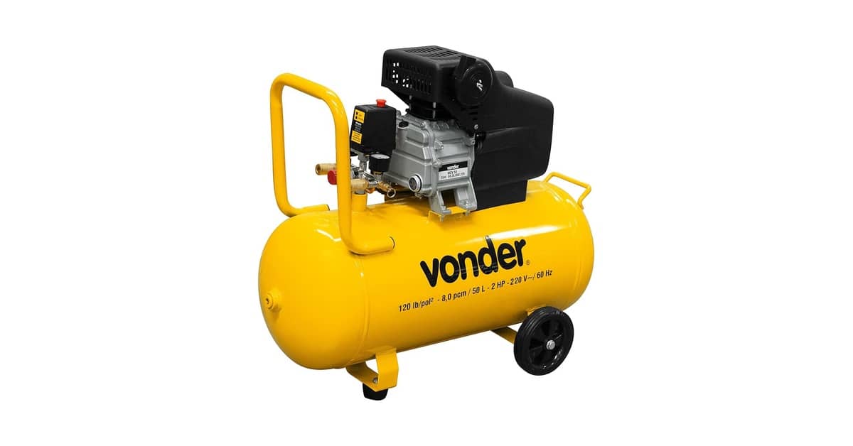 Melhor Compressor de Ar 50 Litros: Potência e Capacidade