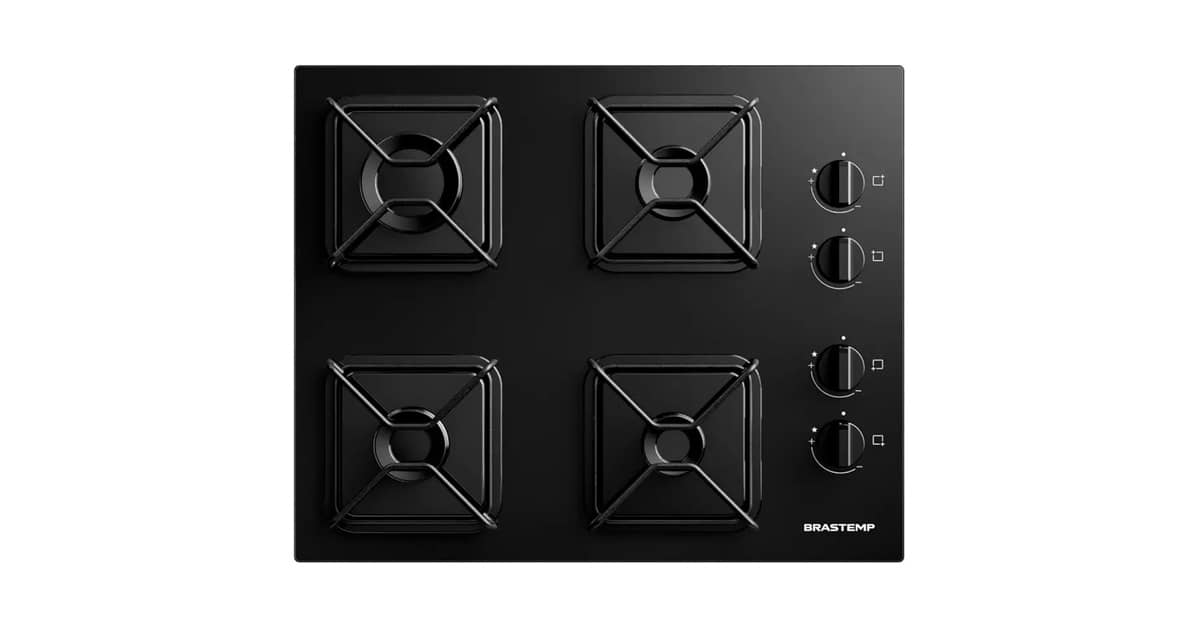 Melhor Cooktop 4 Bocas Brastemp: Potência e Design