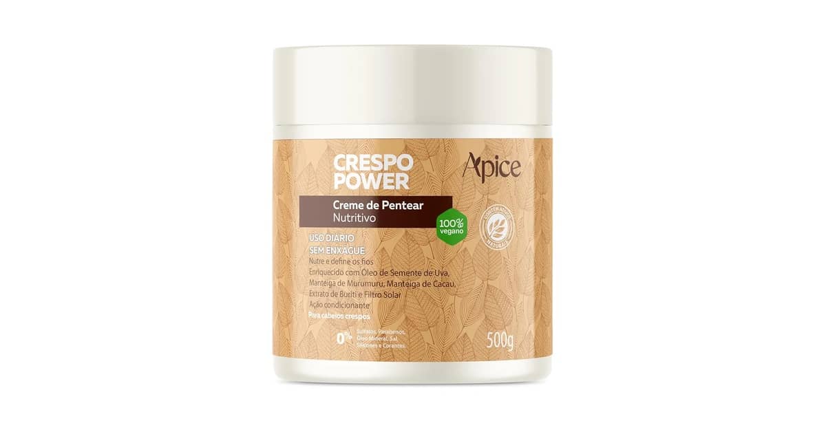 Melhor Creme Cabelo Crespo: Definição e Nutrição