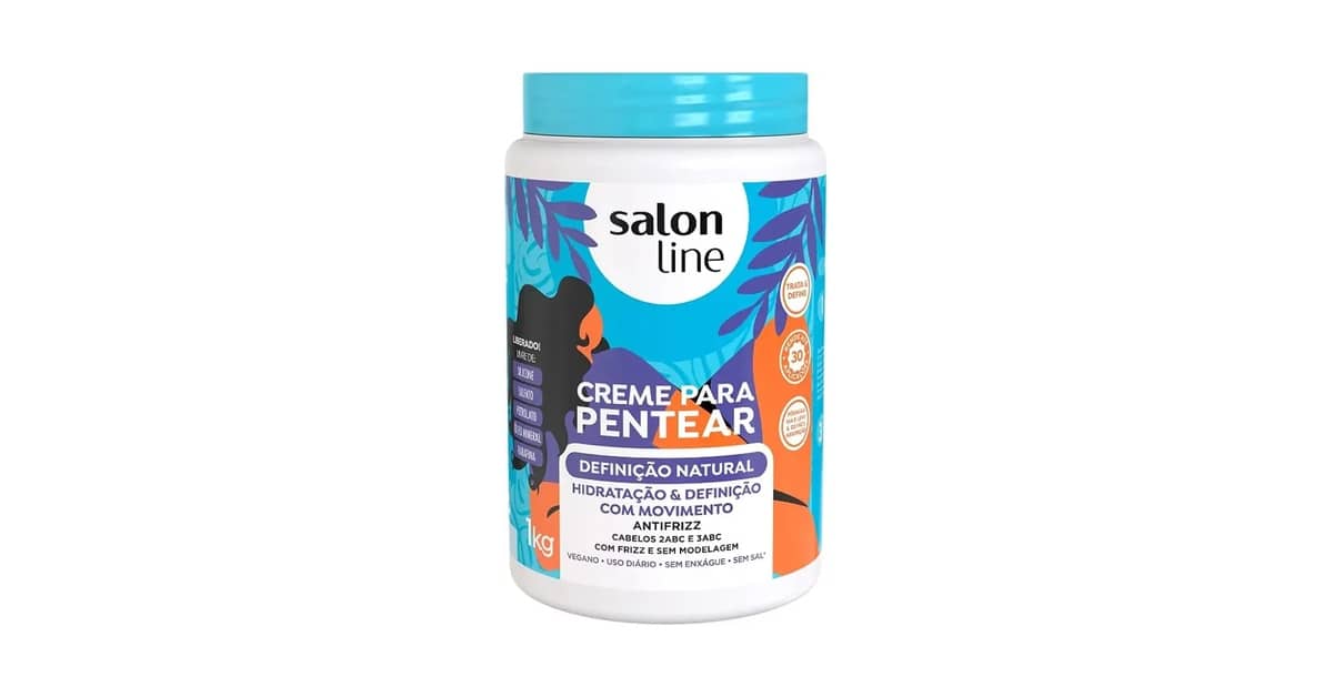 Melhor Creme de Pentear para Cabelo Cacheado Salon Line: Definição e Hidratação