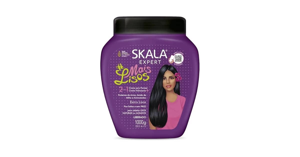 Melhor Creme Skala para Cabelo Liso: 5 Opções para Fios Alinhados