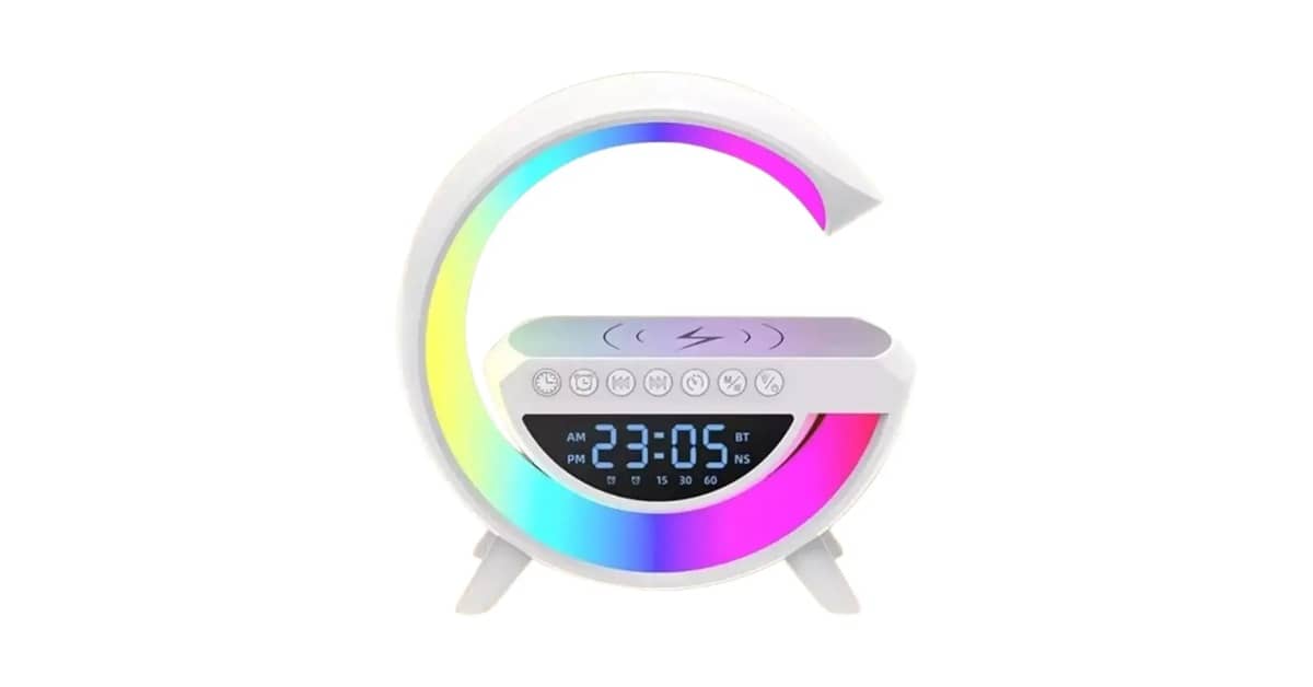 Melhor despertador Som: Alarme Inteligente com Música e Luz