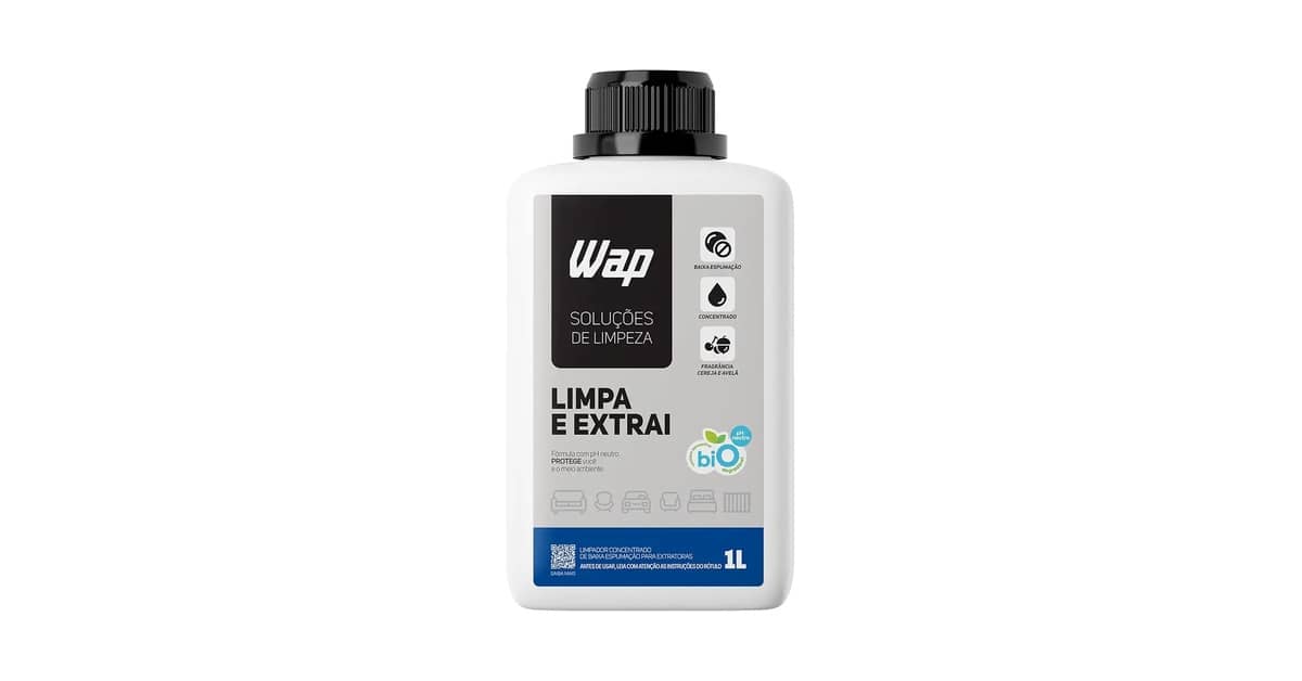 Melhor Detergente para Extratora: Limpeza Profunda e Sem Espuma
