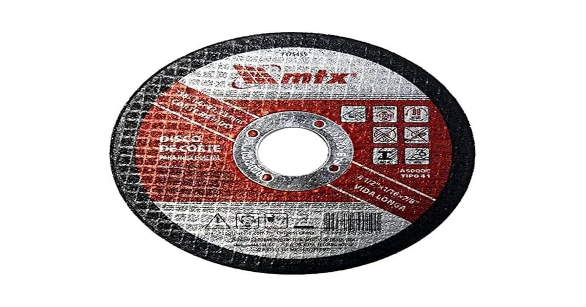 Melhor Disco de Corte para Ferro: Qual a Escolha Certa?