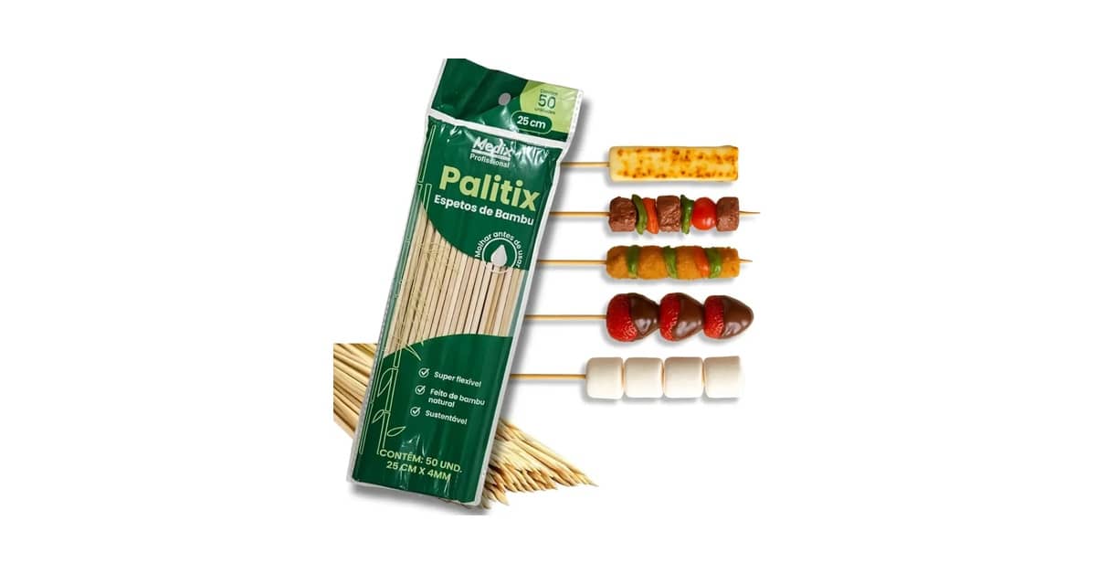 Melhor Espetinho para Churrasco: Bambu vs Inox