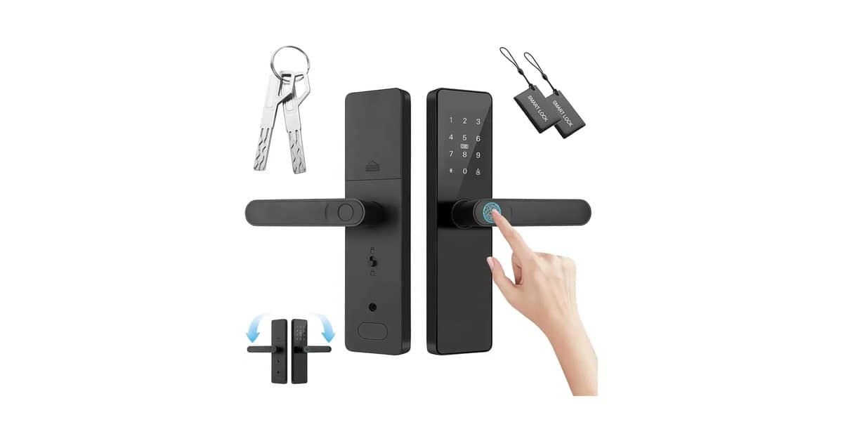 Melhor Fechadura Digital Biométrica Eletrônica: 10 Modelos Top