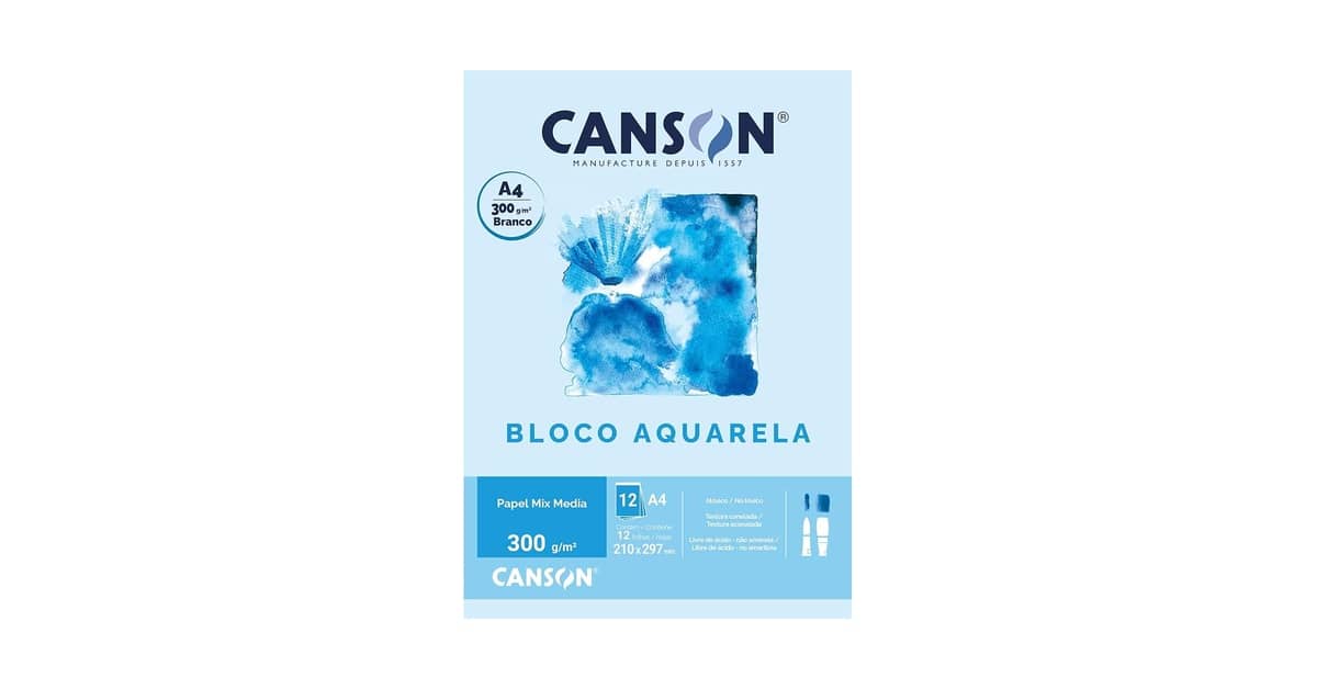 Melhor Folha para Aquarela: Qual Escolher para Seus Projetos?