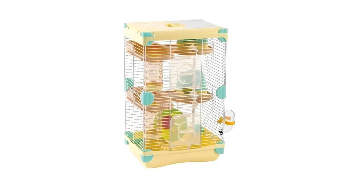Melhor Gaiola Hamster: 5 Modelos Espaçosos e Completos