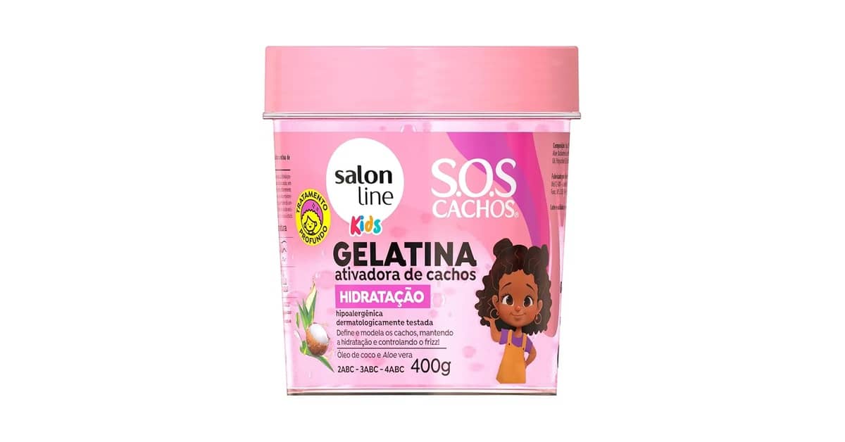 Melhor Gelatina para Cabelo Cacheado Infantil: Definição Pura!