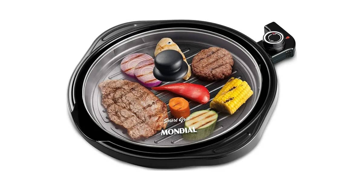 Melhor Grill Elétrico Redondo: Potência e Praticidade