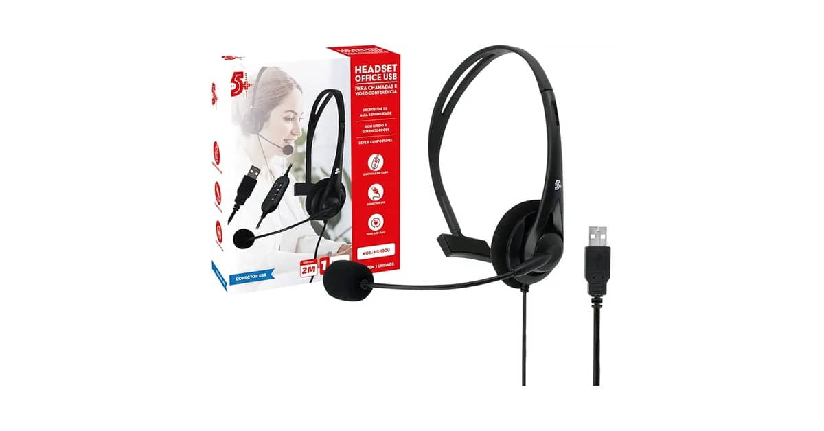 Melhor Headset Custo Benefício Usb: 5 Opções Profissionais