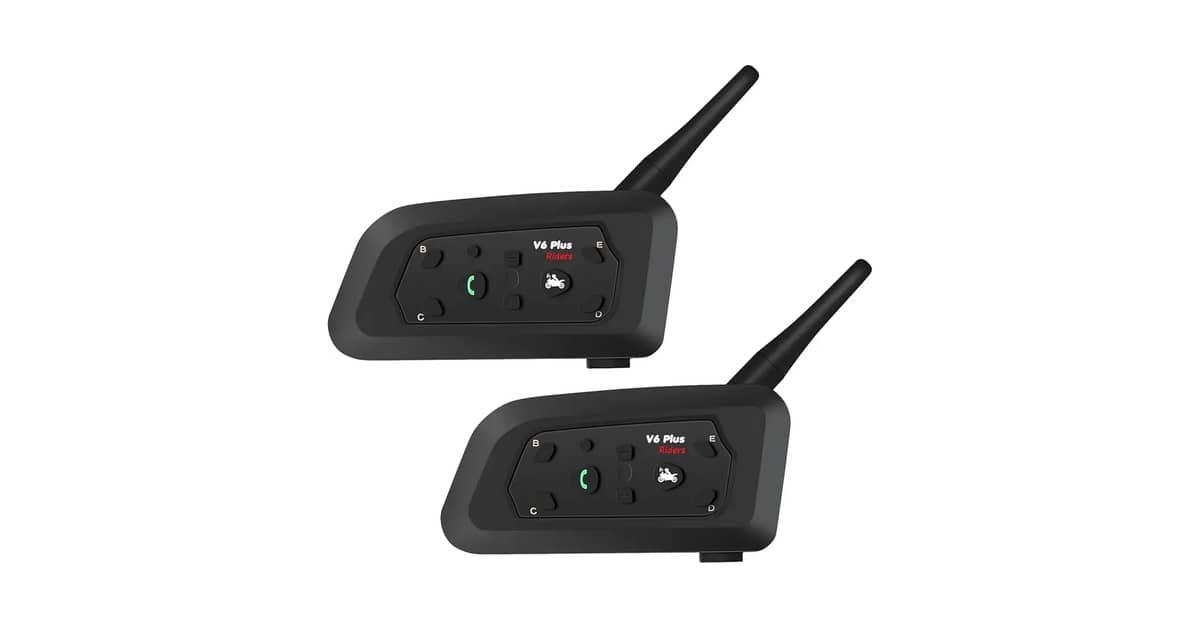 Melhor Intercomunicador para Capacete: 7 Opções com Bluetooth 5.1+