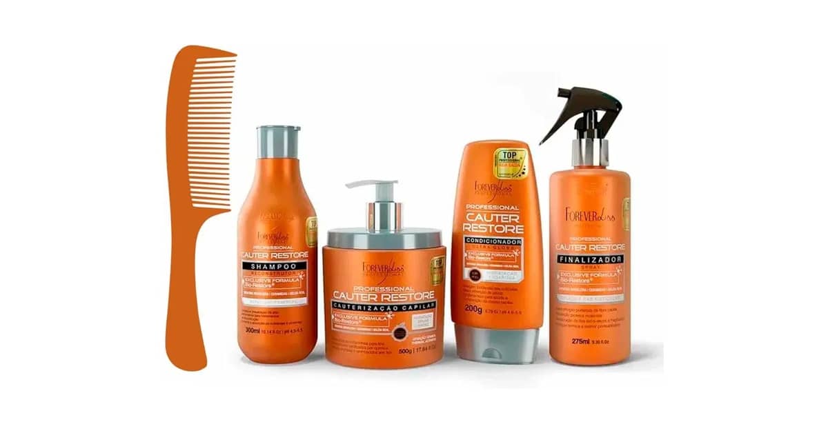 Melhor Kit Cauterização Capilar: Poder da Reconstrução!