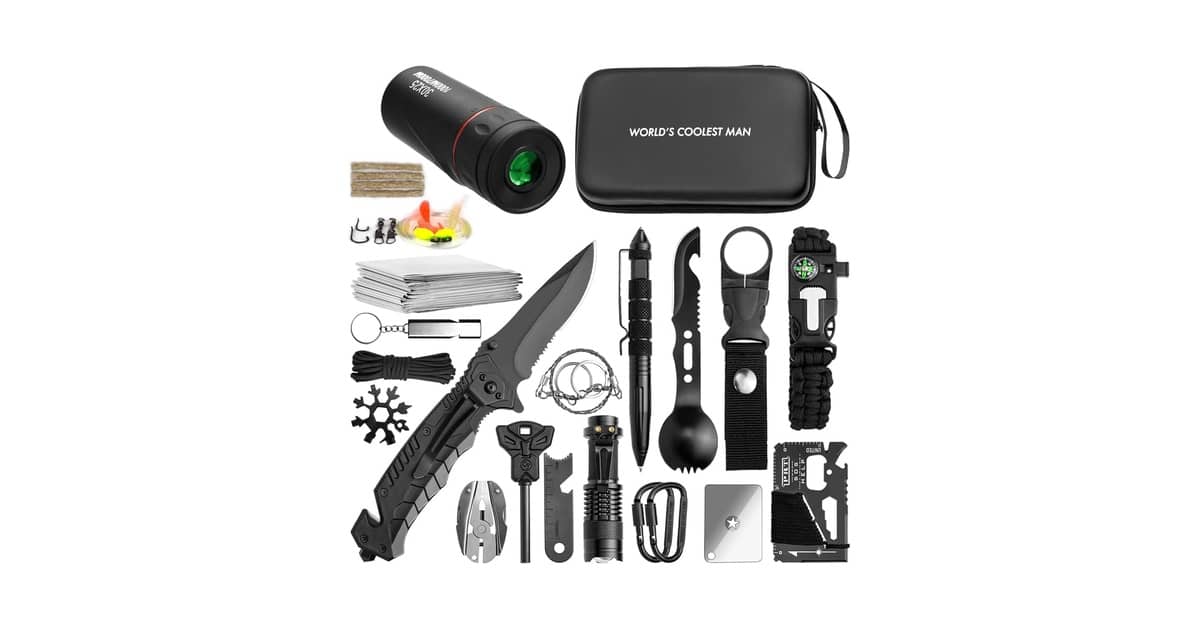 Melhor Kit de Sobrevivência do Mundo: Preparado para Qualquer Cenário