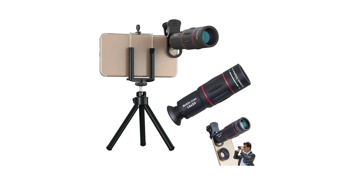 Melhor Lente Telescópica para Celular: Zoom e Alcance Incríveis