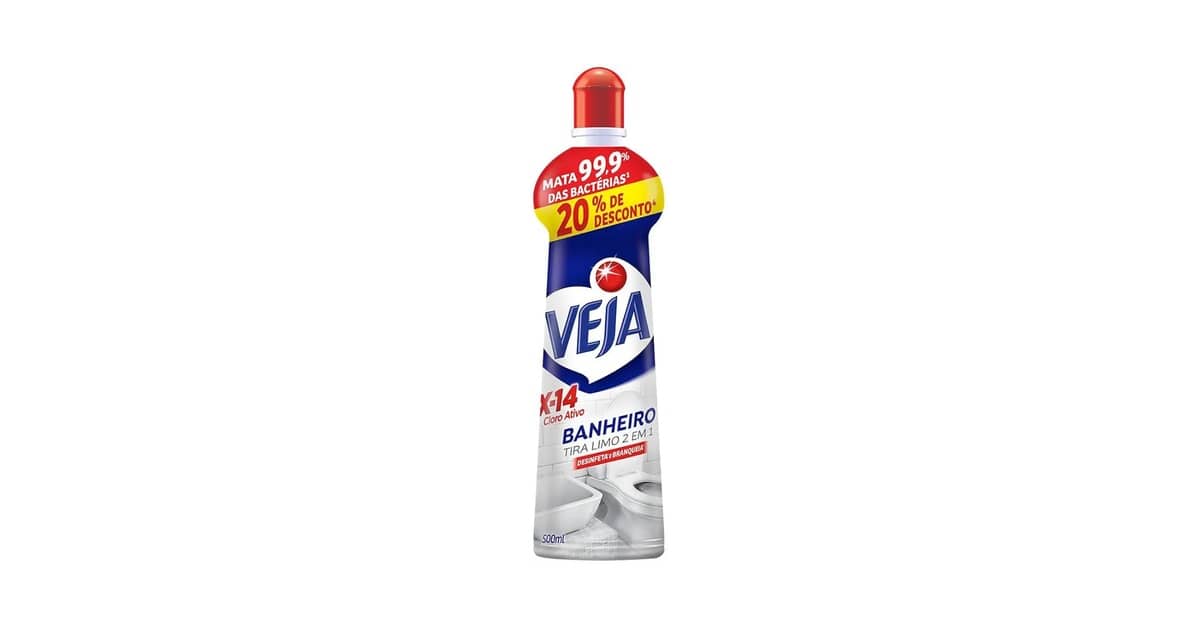Melhor Limpa Banheiro: Tira Limo e Desinfeta!