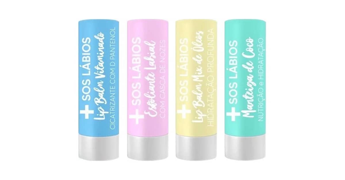 Melhor Lip Balm para Labios Rachados: 5 Opções Profissionais