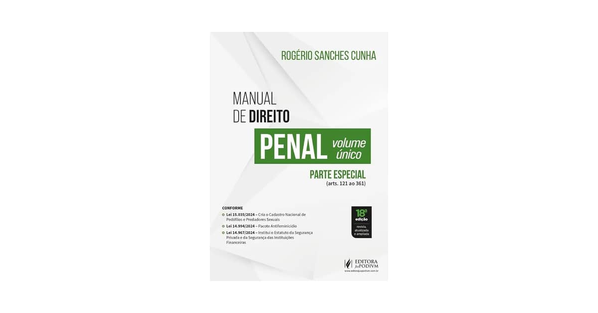 Melhor Livro de Direito Penal Parte Especial: Guia Essencial