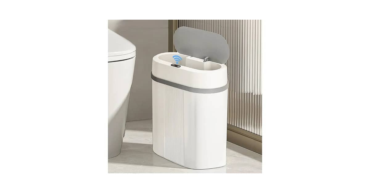 Melhor Lixeira com Sensor para Banheiro: Abertura Automática e Higiene