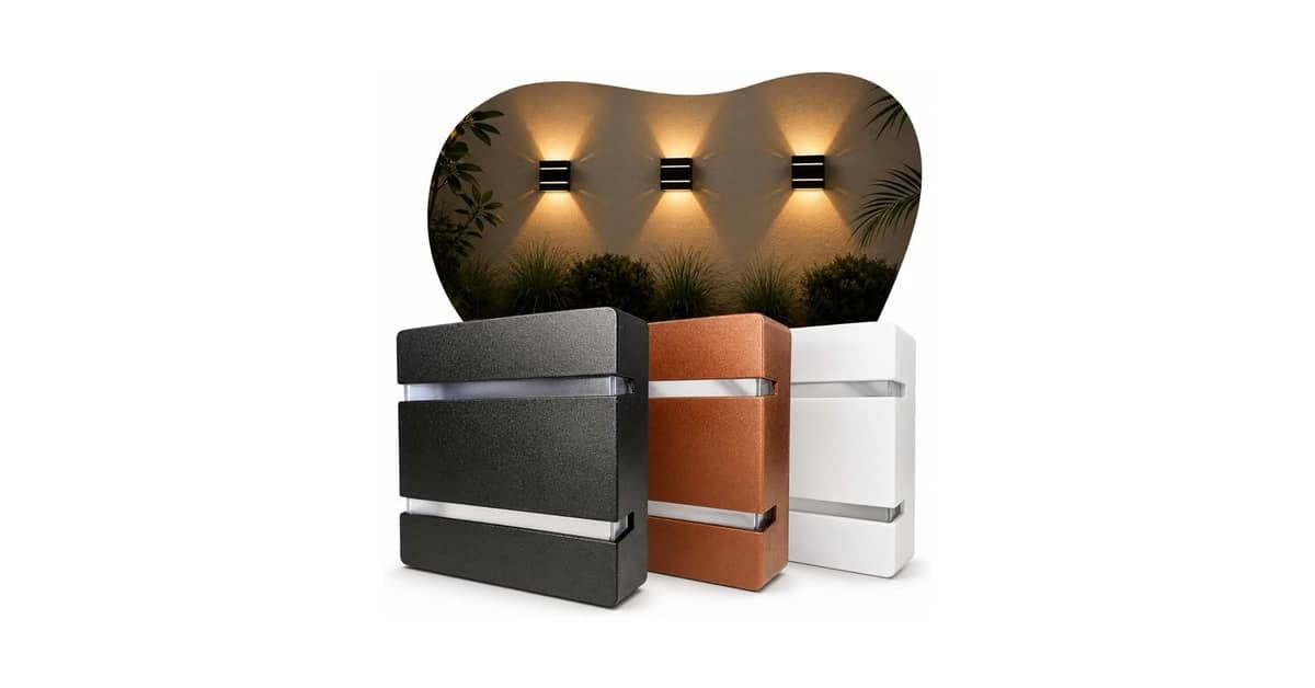 Melhor Luminária Externa de Parede: 10 Modelos Eficientes