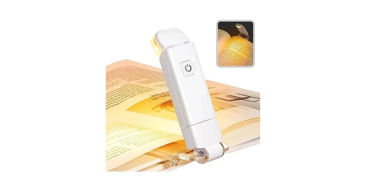 Melhor Luz para Leitura Noturna: 5 Opções com Brilho Ajustável