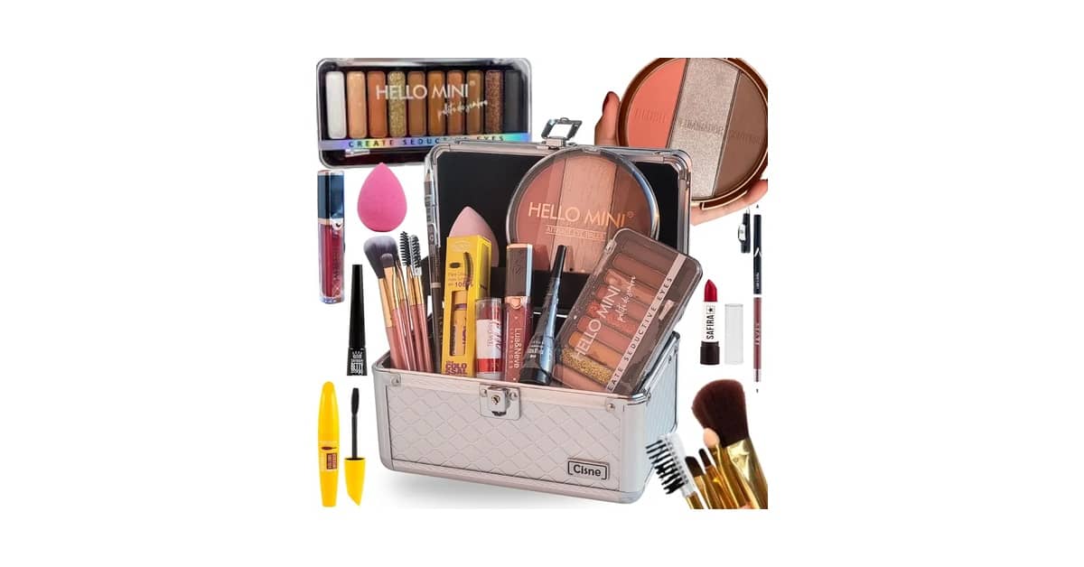 Melhor Mala de Maquiagem Completa: 10 Kits Profissionais
