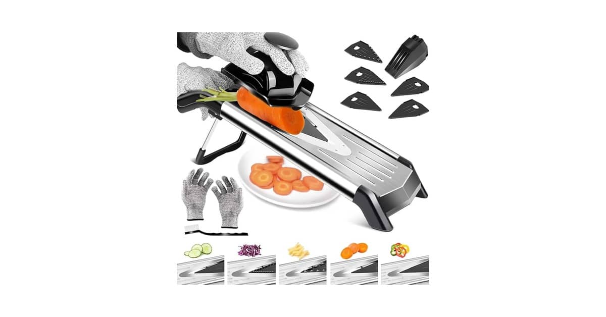 Melhor Mandolin do Mundo: Cortadores Profissionais e Ajustáveis