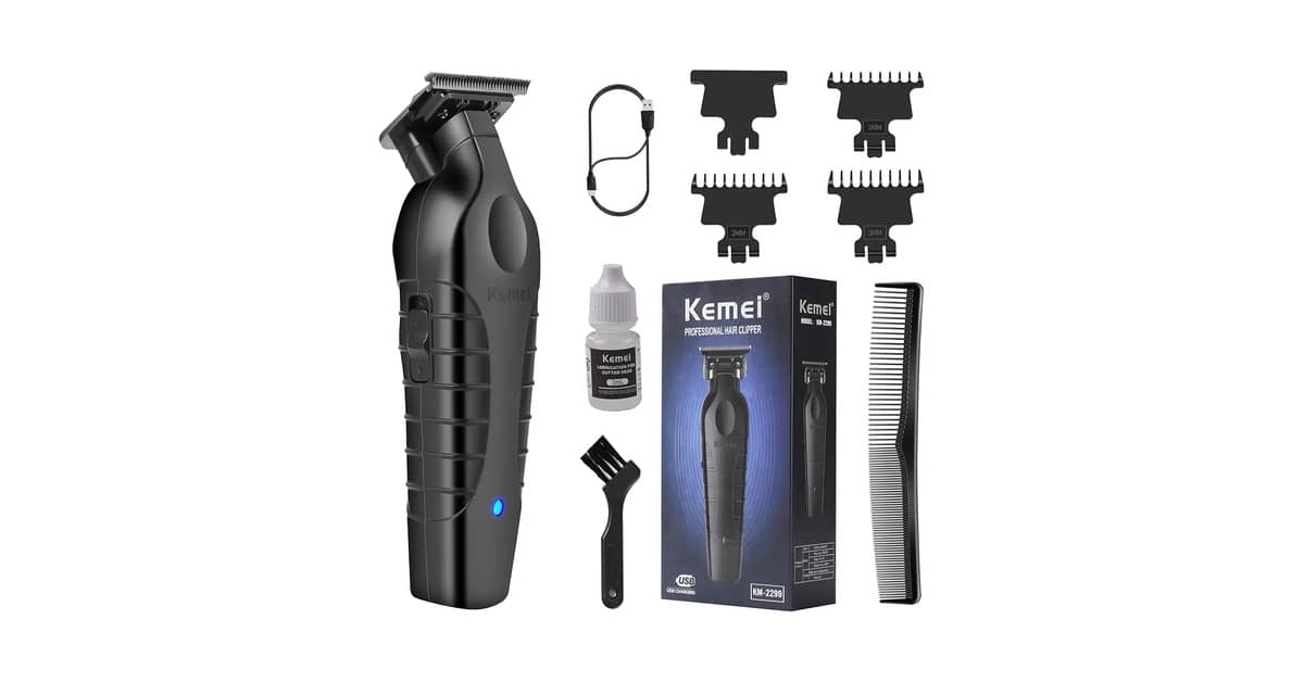 Melhor Máquina de Barbear Kemei: Guia Completo